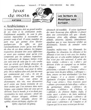   LE MOUSTIQUE PACIFIQUE, 2002   , page 6