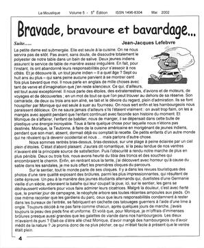   LE MOUSTIQUE PACIFIQUE, 2002   , page 4