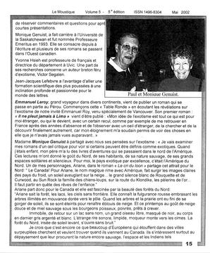   LE MOUSTIQUE PACIFIQUE, 2002   , page 15