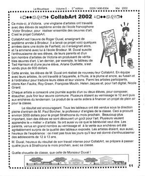   LE MOUSTIQUE PACIFIQUE, 2002   , page 11