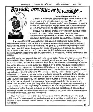   LE MOUSTIQUE PACIFIQUE, 2002   , page 5