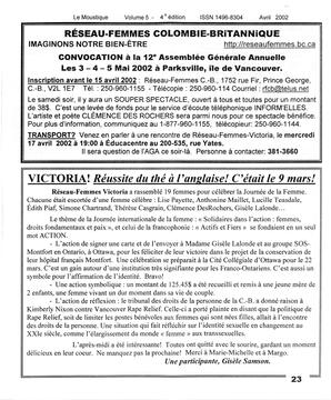   LE MOUSTIQUE PACIFIQUE, 2002   , page 23