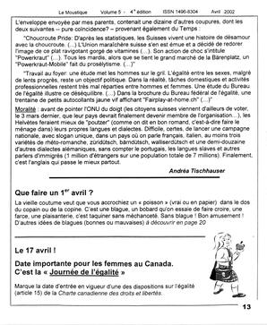   LE MOUSTIQUE PACIFIQUE, 2002   , page 13