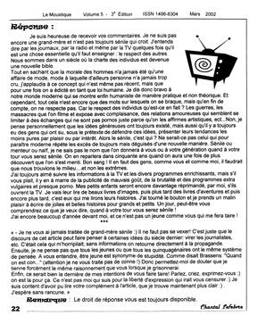  LE MOUSTIQUE PACIFIQUE, 2002   , page 22