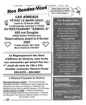   LE MOUSTIQUE PACIFIQUE, 2002   , page 20