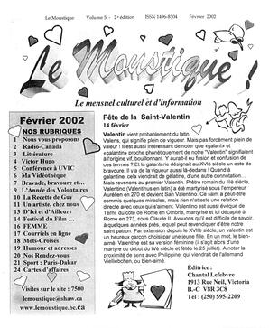   LE MOUSTIQUE PACIFIQUE, 2002   , page 1