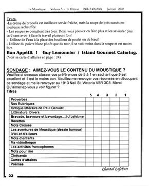   LE MOUSTIQUE PACIFIQUE, 2002   , page 22