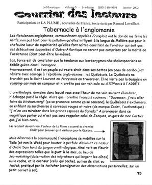   LE MOUSTIQUE PACIFIQUE, 2002   , page 13