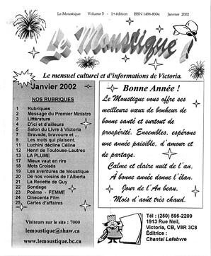   LE MOUSTIQUE PACIFIQUE, 2002   , page 1
