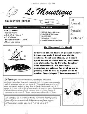   LE MOUSTIQUE PACIFIQUE, 1998   , page 1