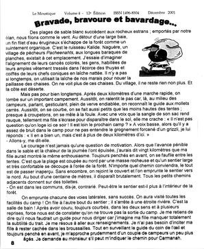   LE MOUSTIQUE PACIFIQUE, 2001   , page 8