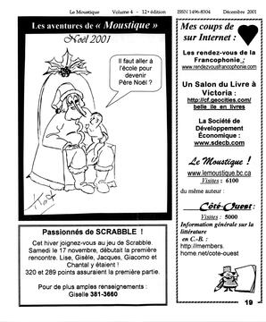   LE MOUSTIQUE PACIFIQUE, 2001   , page 19