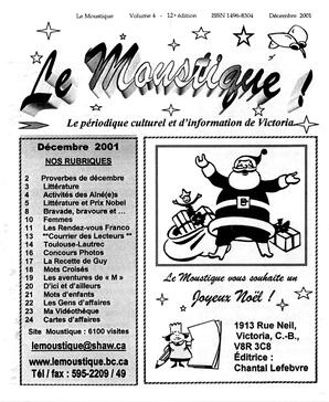   LE MOUSTIQUE PACIFIQUE, 2001   , page 1