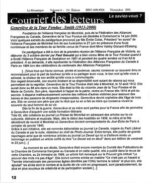   LE MOUSTIQUE PACIFIQUE, 2001   , page 12
