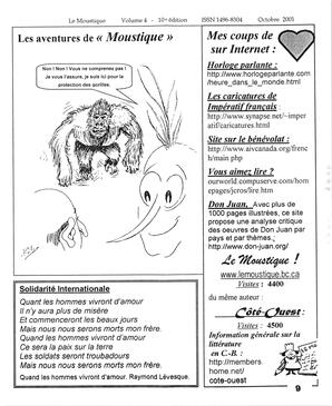   LE MOUSTIQUE PACIFIQUE, 2001   , page 9