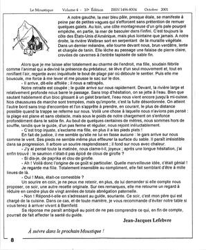   LE MOUSTIQUE PACIFIQUE, 2001   , page 8