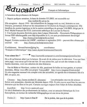   LE MOUSTIQUE PACIFIQUE, 2001   , page 5