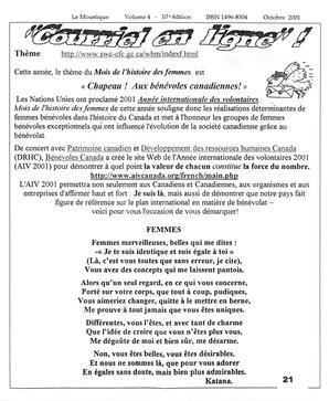   LE MOUSTIQUE PACIFIQUE, 2001   , page 21