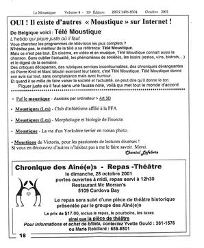   LE MOUSTIQUE PACIFIQUE, 2001   , page 18