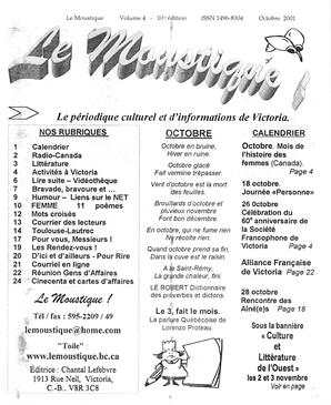   LE MOUSTIQUE PACIFIQUE, 2001   , page 1