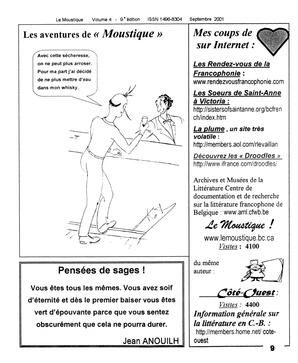   LE MOUSTIQUE PACIFIQUE, 2001   , page 9