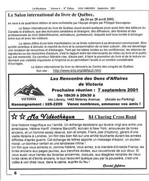   LE MOUSTIQUE PACIFIQUE, 2001   , page 6
