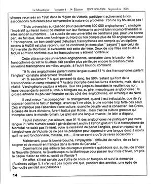   LE MOUSTIQUE PACIFIQUE, 2001   , page 14