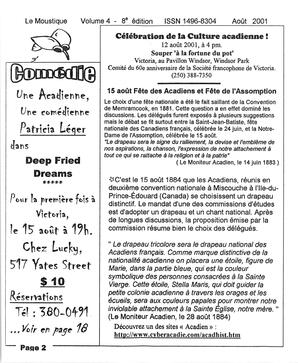   LE MOUSTIQUE PACIFIQUE, 2001   , page 2