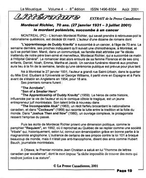   LE MOUSTIQUE PACIFIQUE, 2001   , page 19