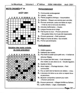   LE MOUSTIQUE PACIFIQUE, 2001   , page 17