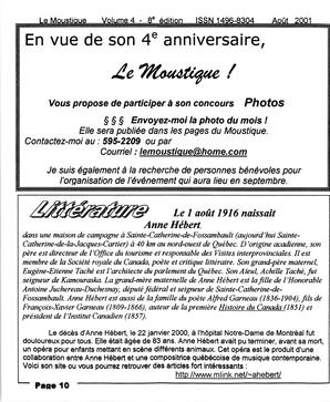   LE MOUSTIQUE PACIFIQUE, 2001   , page 10