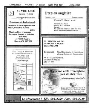   LE MOUSTIQUE PACIFIQUE, 2001   , page 28