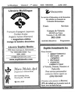   LE MOUSTIQUE PACIFIQUE, 2001   , page 26