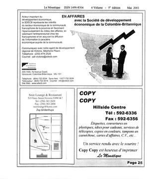   LE MOUSTIQUE PACIFIQUE, 2001   , page 25