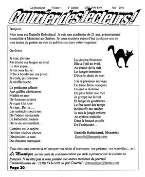   LE MOUSTIQUE PACIFIQUE, 2001   , page 20