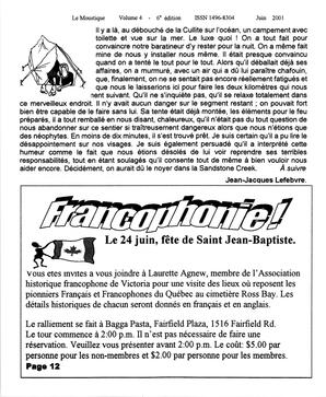   LE MOUSTIQUE PACIFIQUE, 2001   , page 12
