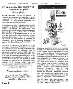   LE MOUSTIQUE PACIFIQUE, 2001   , page 6