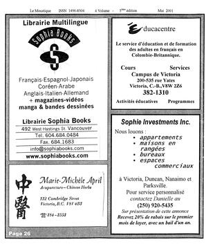   LE MOUSTIQUE PACIFIQUE, 2001   , page 26