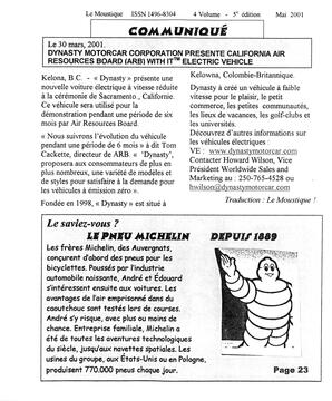   LE MOUSTIQUE PACIFIQUE, 2001   , page 23