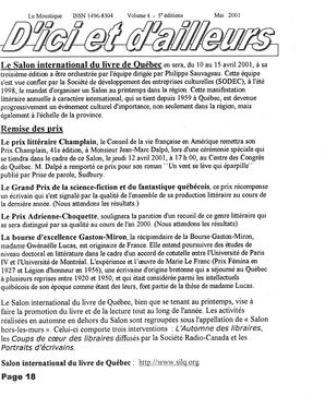   LE MOUSTIQUE PACIFIQUE, 2001   , page 18