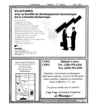   LE MOUSTIQUE PACIFIQUE, 2001   , page 25