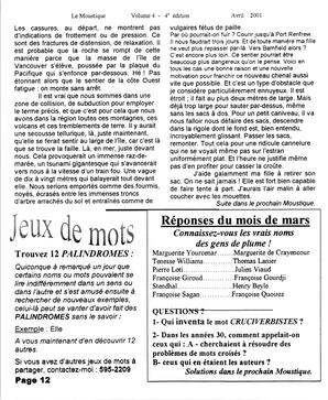   LE MOUSTIQUE PACIFIQUE, 2001   , page 12