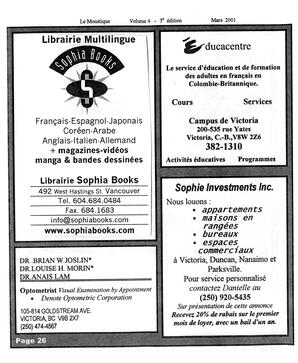   LE MOUSTIQUE PACIFIQUE, 2001   , page 26