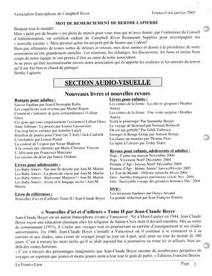   LE FRANCO-LIEN, 2005   , page 2