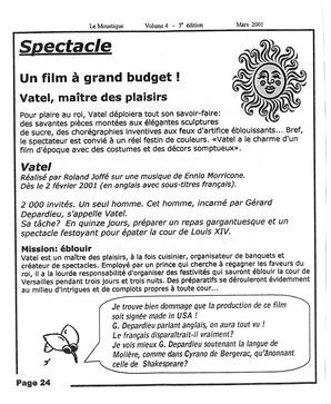  LE MOUSTIQUE PACIFIQUE, 2001   , page 24