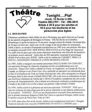   LE MOUSTIQUE PACIFIQUE, 2001   , page 5