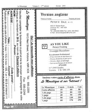   LE MOUSTIQUE PACIFIQUE, 2001   , page 28