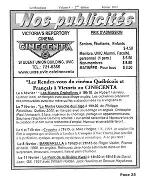   LE MOUSTIQUE PACIFIQUE, 2001   , page 25