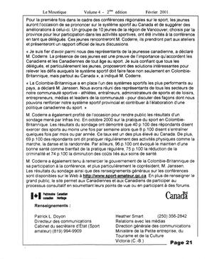   LE MOUSTIQUE PACIFIQUE, 2001   , page 21