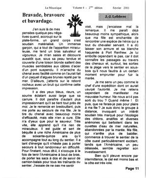   LE MOUSTIQUE PACIFIQUE, 2001   , page 11